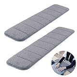 2Pcs Computer Wrist Elbow Pad, Creatiee Upgraded Wrist Rest Arm Pad(Soft, Long-Sized), Keyboard Wrist Elbow Support Mat for Office Desktop Working Gaming - Less Elbow Pain (7.9 x 31.5 inch) (Gray)