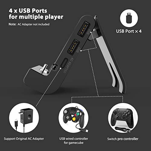 4 Charging+Compatible+Nintendo+Multi+Angle+Adjustable