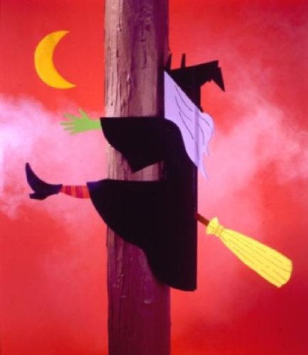 A Woodworking Pattern and Instructions Pkg to Build Your Own Wayward Witch