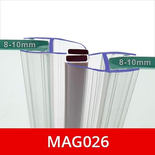 Shower Seals Sold in Pairs Fits 810mm Glass Protruding