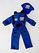 American Fashion World Navy Space Astronaut Suit | Fits 18