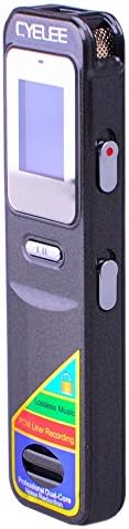 Mini Pocket Digital Voice Recorder Pen With Usb PC Interface,8GB HD Stereo Rechargeable Voice Activated Dictaphone &amp; Lossless Sound MP3 Music Player/Built-in Loudspeaker
