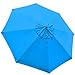 MTN Gearsmith New Replacement Umbrella Canopy for 9FT 8 Ribs, Color: Blue (Canopy ONLY)