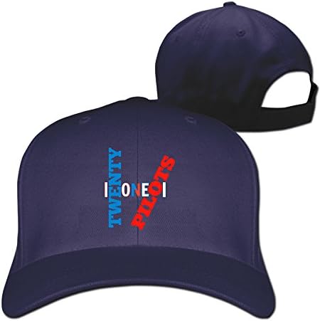 Twenty One Pilots Pattern Logo Print Baseball Hats Unisex Plain Cap