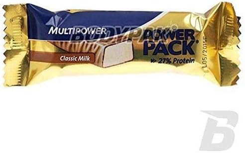 Multipower Power Pack Protein bar 35g (Taste: Classic Milk) by Multipower