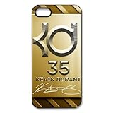 Vintage Retro NBA Oklahoma City Thunder Kevin Durant Apple Iphone 5S/5 Case Cover regular season scoring hard work beats talent when talent doesn't