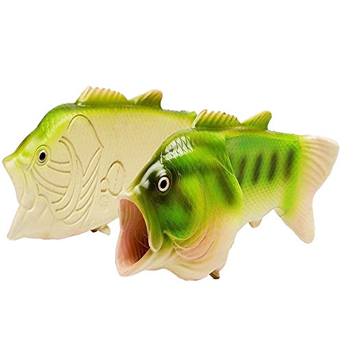 largemouth bass slippers