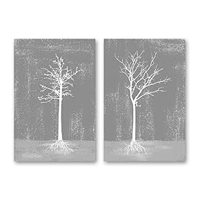Abstract Trees Pop up Painting Artwork for Home...