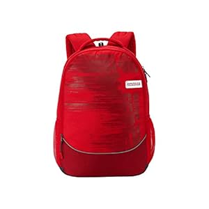 American Tourister Popin 48 cms Red Casual Backpack (FU4 (0) 00 003)