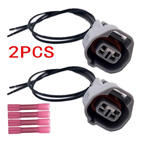 image for ALLMOST Pack of 2 Side Marker Light Pigtail Connector Harness For Toyo