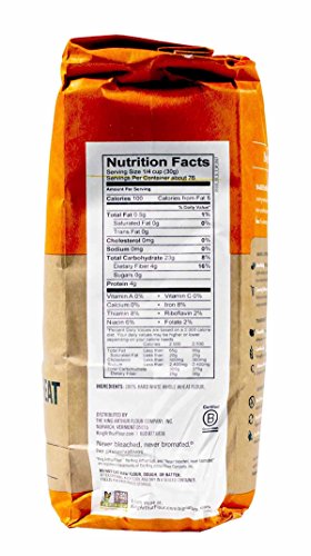 King Arthur White Whole Wheat Multi Purpose Flour, 5 lb