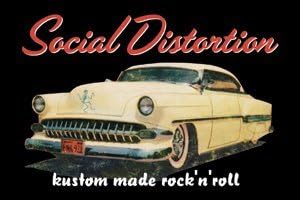 Social Distortion Car Magnet M-0300