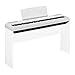 Yamaha P115 88-Key Weighted Action Digital Piano with Sustain Pedal, White