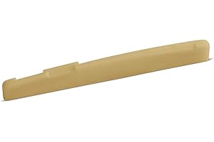 MACNICHOL GUITARS Unbleached Bone Saddle – Fits Many Post-2000 Epiphone® Guitars – 10 mm Height