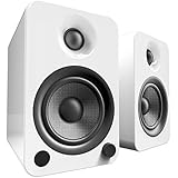 Kanto YU4 Powered Speakers with Bluetooth and Phono Preamp - Gloss White