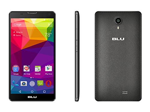 BLU Studio X6 Unlocked GSM Quad-Core Smartphone - Black S490U (Certified Refurbished)