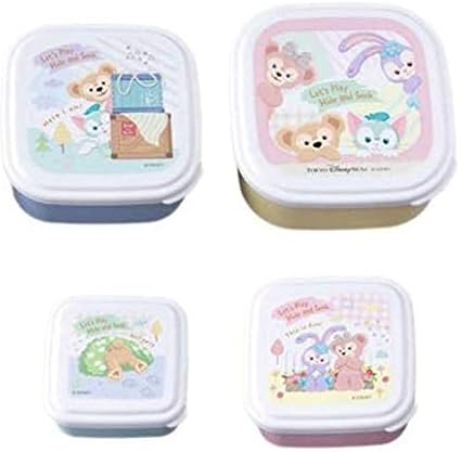 Amazon Co Jp ダッフィー フレンズ シール容器 4個セット お弁当箱 ホビー