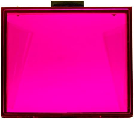 LYDC Women's Clear Hard Case Clutch Bag