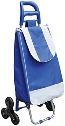 XUEXIN Shopping cart stainless steel to buy vegetables can be folded climbing shopping trolley