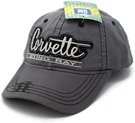 Hat - Chevrolet Corvette Sting Ray Embroidered Ball Cap Adjustable