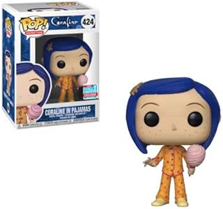 Amazon.com: NYCC 2018 - Funko POP! Animación: Coraline - Coraline En Pijamas #424 - ¡Exclusivo Compartido!: Toys \u0026 Games