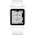 Pebble 2 + Heart Rate Smart Watch- White/White