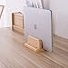 Vertical Laptop Stand for Desk Office Organizer Rack – Desktop Holder with Adjustable Dock – Compatible with MacBook Air/Pro Surface Pro Samsung Notebooks Natural Wood(LTKD-1-US-NA)thumb 1
