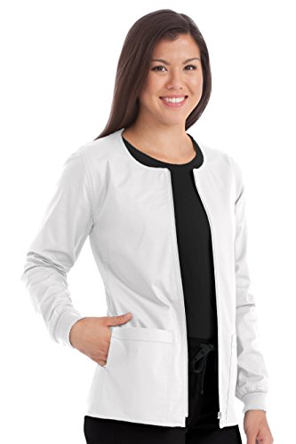 Med Couture Womens In Seam Zip Front Solid Warm Up Desertcart INDIA