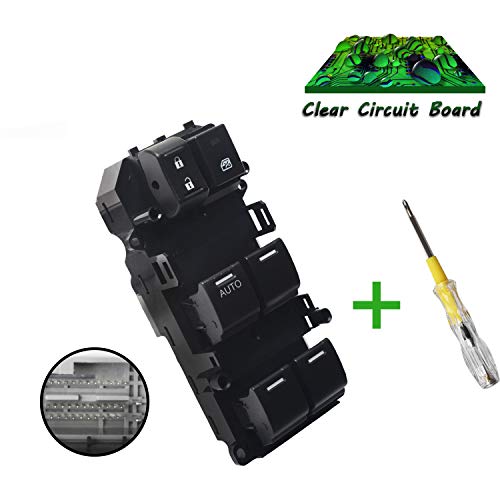Beneges Master Power Window Switch Compatible with 2008-2011 Honda Accord Front Left Driver Side Control Switch 35750-TA0-A02 35750-TB0-H01 35750-TBD-H13