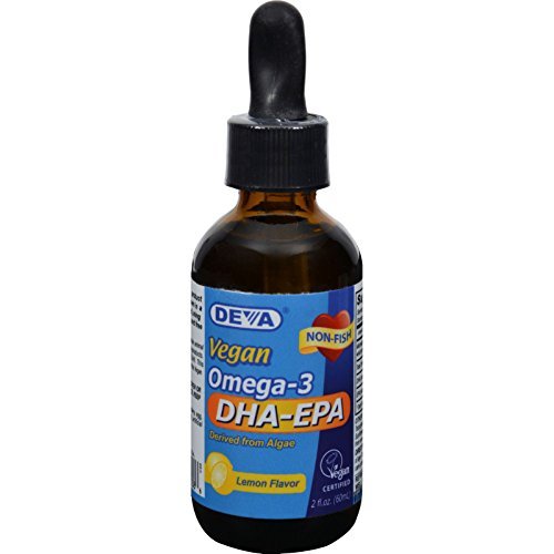Deva Vegan Vitamins Liquid Omega 3 DHA EPA - 2 oz -pack of 1
