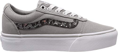 41MuOO8tJBL Vans Ward Platform Canvas, Sneaker Mujer Vans Ward Platform Canvas, Sneaker Mujer