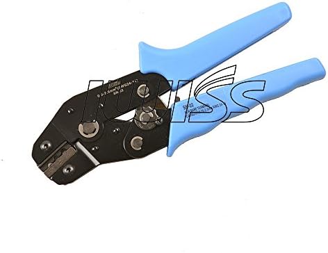 IWISS SN-02 Non-Insulated tabs and receptacles Crimping plier for D-SUB Terminal AWG24-14 (0.5-2.5mm ²)