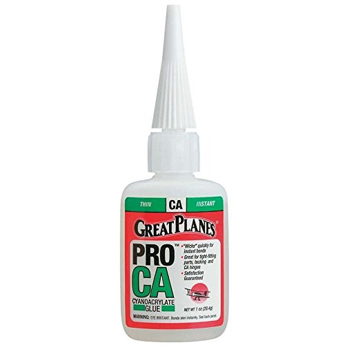 Great Planes Pro CA Glue 1 oz Thin GPMR6002