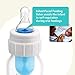 Dr. Brown’s Medical Specialty Feeding System, Narrow Baby Bottle, Infant-Paced Feeding Valve, Oral Feeding Solution for Infants with Cleft Lip, Tongue Tie, Lip Tie, 4 oz/120 mL – 2-Pack