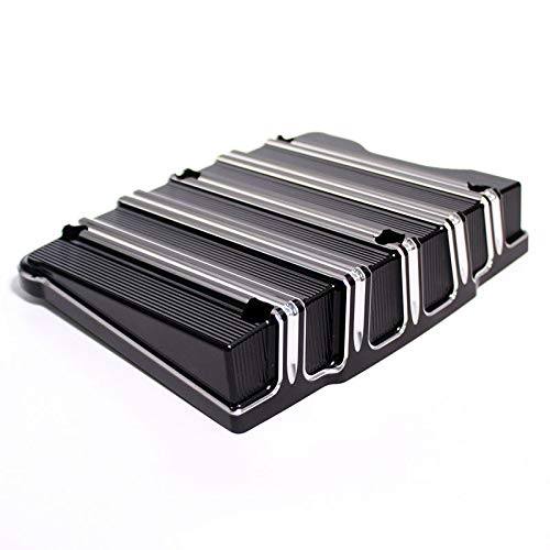 AQIMY Motorcycle 10-Gauge Rocker Box Top Covers CNC Aluminum Rocker Covers For Harley Twim Cam 1999-2017 Touring Dyna Softail Model