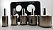 Diamond Drill Bits Set 5 Pcs 3/4 inch, 1 inch, 1-3/16 inch, 1-3/8 inch, 1-5/8 inch Tile Drill Bits Diamond Drill Bits for Ceramic, Glass, Granite Countertops Diamond Hole Saw Kit with Drill Guide