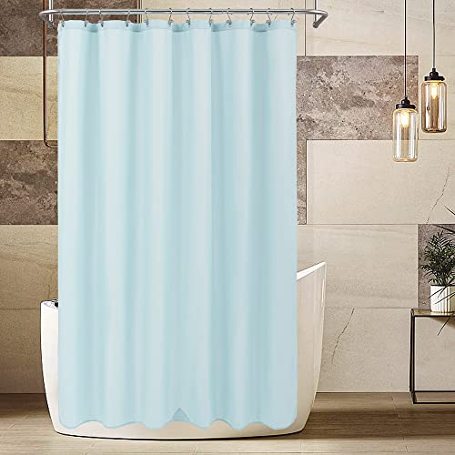 ALYVIA SPRING Extra Long Fabric Shower Curtain Liner Waterproof 72" x