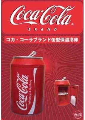 Amazon Co Jp 大好評 Coca Colaライセンス コカ コーラ缶型保冷温庫新登場 大型家電