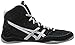 Asics Men's Cael V6.0 Wrestling Shoe,Black/Silver,10 M US