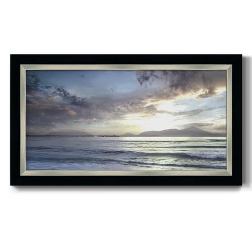 Renditions Gallery Nature's Beauty Canvas Pantings Serene View of Wooden Dock i…