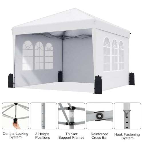 SANUMY 10x10 Pop Up Canopy Tent Review: Portable Party Shelter with Sidewalls image 30