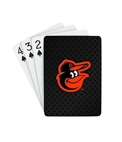 Mlb baltimore orioles diamond plate playing cards, 2-pack