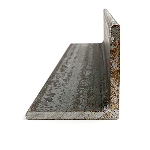 A36 Steel Angle, Unpolished (Mill) Finish, ASTM A36, Equal Leg Length