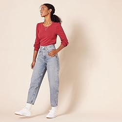 Amazon Essentials Women's Long-Sleeve Crewneck
