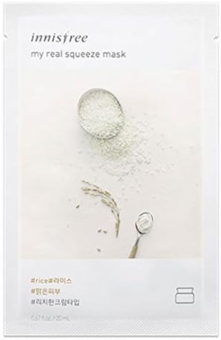 Innisfree My Real Squeeze Rice Mask Sheet (10 Pack)