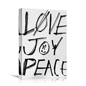 signwin Canvas Wall Art Painted Words Bedroom Industrial...