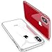CANSHN Crystal Clear Case Compatible with iPhone X/XS, Non-Yellowing Shockproof Protective Phone Case Slim Thin, 5.8 inch