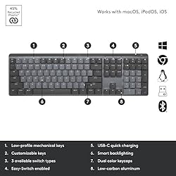 Logitech MX Mechanical Wireless Illuminated