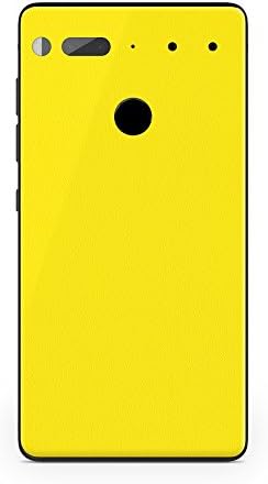 AlienJacket - Essential Phone PH-1 3M Vinyl Textured Skin v2 (Solid Texture - Yellow)