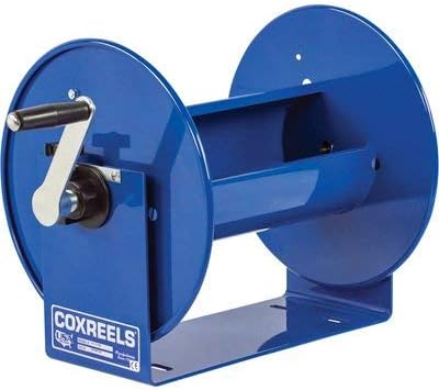 Coxreels Compact Hand-Crank Hose Reel - 4000 PSI, 100ft. x 3/8in. Capacity, Viton Seals, Model Number 112-3-100-BVXX